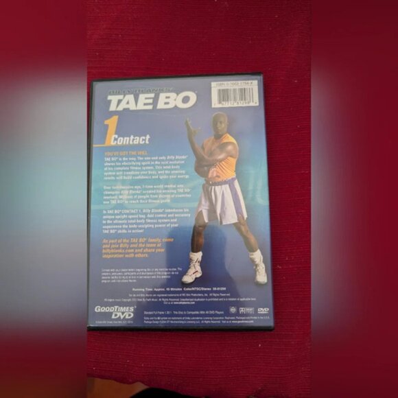 Billy Blanks Taebo Work Out Contact DVD (EUC) - Picture 3 of 4